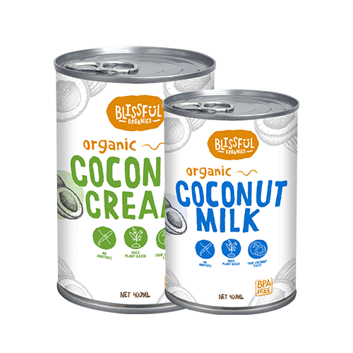 Coconut Cream and milk